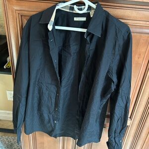 Burberry Brit Black shirt with Check Lining